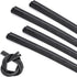 4 PCS Car Windshield Wiper Blade, 28" High Toughness Noise-reducing Environmentally Friendly Boneless Wiper Rubber Strip, Modification Accessories...
