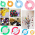 Pom Pom Maker,30pcs Pom Pom Makers kit Includes 8 PCS Pom Pom Maker+2pcs Scissors+10pcs Plastic Needles+10pcs kntting Stitch Markers for DIY Wool ...