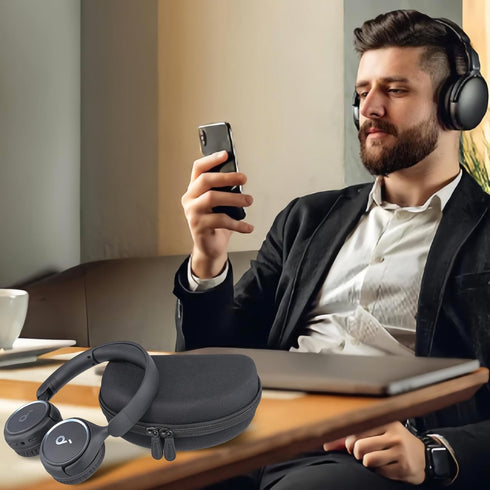 Aenllosi Hard Storage Case for Soundcore H30i Wireless On-Ear Headphones(Black,Case Only)......