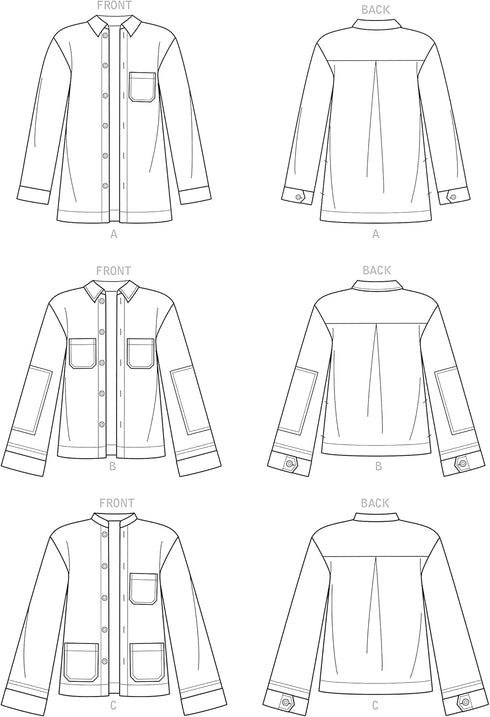 Simplicity SS9239A Misses' Button-Up Jacket Sewing Pattern Kit, Design Code S9239, Sizes XXS-XXL...