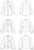 Simplicity SS9239A Misses' Button-Up Jacket Sewing Pattern Kit, Design Code S9239, Sizes XXS-XXL...