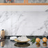 Decotalk Marble Contact Paper White Marble Contact Paper for Countertops Marble Contact Paper Peel and Stick Marble Wallpaper for Kitchen Countert...
