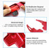 Partol Paddle Shifter Extensions For Mercedes Benz, Aluminum Metal Car Steering Wheel Shift Blades Fit Benz A B C CLA CLS E G GL GLA GLC GLE GLS M...