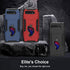 Armor Case for ASUS ROG Phone 5, 5 Pro Cover, Soft TPU with Built in Camera Protector, Dust Cover for Charging Port and Cooler Port with Clear Tem...