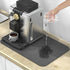 Coffee Mat ,24"X16"Coffee Maker Mat for Countertops, Coffee Bar Accessories ?Absorbs Quickly To Hide Stains, Rubber Non-Slip Design,Dish Drying Ma...