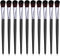 10 Pcs Mop Brush for Acrylic Painting 1 Inch Oval Blending Brushes Artist Paint Brushes for Acrylic Watercolor Oil Painting Face Body Art...