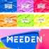 MEEDEN Fluorescent Acrylic Paint Set, Heavy Body Neon Acrylic Paint Tubes, 6 Colors 0.74 oz/22 ml, Glow in the Dark Acrylic Paints, Non Toxic Art ...