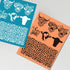 OLYCRAFT 4x5 Inch Dairy Cow Clay Stencils Highland Cow Silk Screen for Polymer Clay Cow Pattern Silk Screen Stencils Mesh Transfer Stencils for Po...
