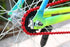 ZONKIE Single-Speed Bicycle Chain 1/2 x 1/8 Inch 116 Links (Red, 1/2" ×1/8" 116 links)...