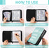100 Envelopes Money Saving Challenge Binder with Laminated Tracker, Money Saving Challenge Budget Binder with Cash Envelopes, Savings Challenge Bo...