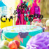 Jetec 37 Pieces Paintball Cake Toppers Birthday Party Supplies, Paintball Cupcake Toppers Decorations, Glitter Silhouette Handmade Cake Decoration...