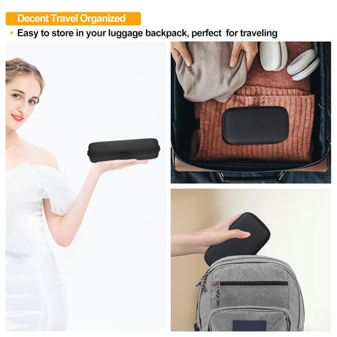 Carrying Case for Fluke 101 Basic Digital Multimeter, Fluke 106/107 Handheld Portable Meter Equipment Travel Holder Tool Pouch, Pocket Fits Test L...