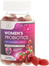 Women's Probiotic - Probiotics for Women Gummy for Digestive Health, Vaginal pH, Urinary & Immune Health Support, 3 Billion CFU w/Cranberry, Probi...