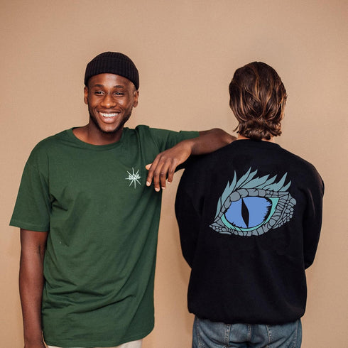 FINGERINSPIRE Dragon Eye Painting Stencil 11.8x11.8inch Reusable Eye of The Dragon Pattern Drawing Template DIY Craft Dinosaurs Eyes Decoration St...