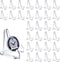 30 Packs card stands for sports cards, Clear Acrylic Easel Stands 2.68 Inch Coin Display Stand for Baseball Card Trading Cards Medals Pockets Watc...