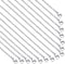 30 Pack 24 Inch Necklace Chain Stainless Steel Link Cable Chain Necklace with Lobster Clasps for DIY Jewelry Making...