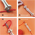 Hand U Journey 8# Fine & 10# Regular Size Beech Wood Handle Punch Needle Rug Hooking Tool Sets-with Oxford Open-Side Design...