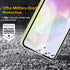 3 Pack Screen Protector for Samsung Galaxy A35 + 3 Pack Camera Lens Protector, Ultra HD Tempered Glass, 9H Hardness, Anti Scratch, Easy Installati...