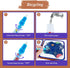 Water Coloring Books for Toddlers, Paint with Water Books, Water Doodle Book Toys for 3-5, Space Cartoon Water Painting Book for Kids Educational ...