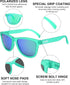 EPHIU Polarized Sports Sunglasses for Men & Women – UV400 No Slip No Bounce Mirror Lenses for Running/Cycling/Hiking...