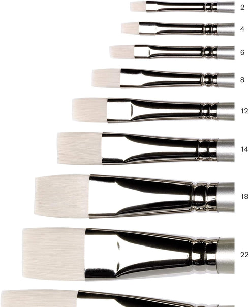 Winsor & Newton Artisan Paint Brush, Long Handle, Size 12, Bright...