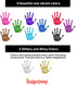 ReignDrop Ink Pad For Baby Footprint & Handprint - Creates Impressive Long Lasting Keepsake Stamp for Infant & Kids. Smudge Proof, Easy to Wipe Of...