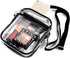 Clear Bag Stadium Approved, Clear Crossbody Purse Bag with Front Pocket for Concerts Sports Events Festivals...