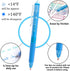 Vanstek 15 Colors Retractable Erasable Gel Pens Clicker, Fine Point(0.7), Make Mistakes Disappear, Premium Comfort Grip for Drawing Writing Planne...