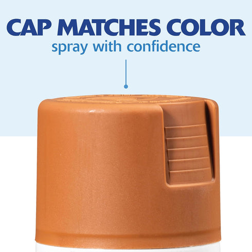 Rust-Oleum 334083 Painter's Touch 2X Ultra Cover Spray Paint, 12 oz, Satin Warm Caramel...