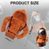 Car Shifter Knobs Cover Hoodie, Car Gear Shift Knob, Cute Hoodie for Car Gear, Automatic Shift Knobs Decoration, Car Interior Accessories (Orange)...