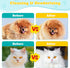 12 Pcs Dog & Cat Cleaning Glove Wipes,Dog & Cat Pet Bath Wipes,Cleaning and Deodorizing Pet Grooming Gloves,No-Rinse Disposable Wipes,Cleans-Sooth...