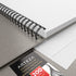 Arteza Sketch Book, 9x12-inch Gray Drawing Pad, 100 Sheets, 68 lb 100 GSM, Hardcover Drawing Book, Spiral-Bound Sketch Pad for Pencils, Charcoal, ...