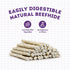 Beefhide Munchy Sticks 5" Dog Chew Treats - Natural Flavor, 40 Count/1 Pack...