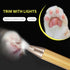 Dog Paw Clippers with LED, USB Rechargeable Professional Dog Grooming Kit, Low Noise Dog Paw Trimmer for Small Dogs and Cats Hair Around Face, Paw...