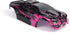 Custom Body Muddy Hot Pink Over Black Style Compatible for E-Revo 1/10 Scale RC Car or Truck (Truck not Included) ER-HP-01...