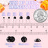 5000Pcs 4mm Resin Jelly Rhinestones with 3Pcs 10ml B7000 Jewelry Glue for Crafting, Black Flatback Gems, Bedazzling Crystal Bulk for DIY Crafts Cl...