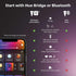 Philips Hue Smart 75W A19 LED Bulb - Soft Warm White Light - 1 Pack - 1100LM - E26 - Indoor - Control with Hue App - Works with Alexa, Google Assi...