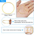 80Pcs Earring Hoops for Jewelry Making, 50mm Earrings Beading Hoop Earrings Findings Hypoallergenic Round Circle Hoop Earrings Open Bezel Pendant ...