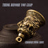 Guardian Brass Luck Bell for Motorcycle Car Bike Key Ring...