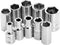 Performance Tool W36202 1/4-Inch Drive 6-Point MET Socket Set, 10-Piece, Metric...