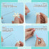 72 Pcs Beading Needles Set Including 12 Pcs Big Eye Bead Needles, 60 Pcs Seed Beads Needles for Jewelry Making with 2 Needle Bottle, Yarn Scissor,...