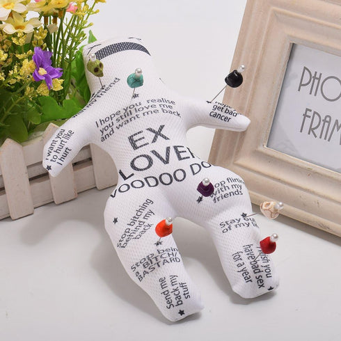 GRACEART 9 inch Voodoo Doll Revenge Spell with 7 pcs Skull Pins Style-C (EX LOVER)...