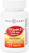 GeriCare Vitamin D 1,250mcg (50,000 IU) High Potency Once-A-Week Dietary Supplement, 12 Count (Pack of 1)...