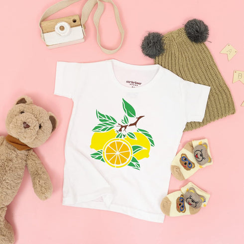 FINGERINSPIRE 6pcs Summer Lemon Stencils, 7.9x7.9 inch Lemon Painting Stencils for Farmhouse, Lemon Manor Welcome Template for Painting on Wood, W...