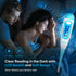 Easy@Home Digital Basal Thermometer with Blue Backlight LCD Display, 1/100th Degree High Precision and Memory Recall, NOT Bluetooth Enabled – Supp...