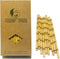 100% Biodegrabale Yellow Bamboo Straws, Pack of 100 Disposable Yellow Bamboo Printed Paper Drinking Straw for Party Cocktail Decoration...