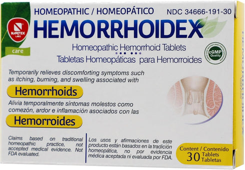 HEMORRHOIDEX Tablets...