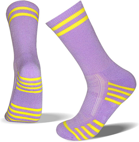 Women's Athletic Crew Socks 6 Pack, Running Breathable Cushion Socks with Arch Support...