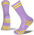 Women's Athletic Crew Socks 6 Pack, Running Breathable Cushion Socks with Arch Support...