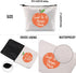 G2TUP Georgian Gift Sweet As A G Peach Makeup Bag Georgia State Pride Cosmetic Bag Peach Lover Gift Georgia Lover Zipper Travel Bag...